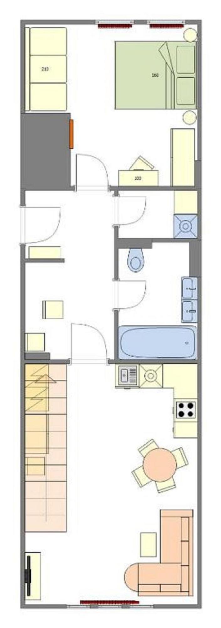 Quite Loft With Balcony And 3 Air Conditioners Prague Ngoại thất bức ảnh